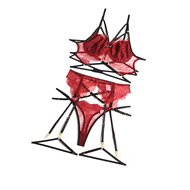Lace Bralette Set - Nieuwe Kant Sexy Lingerie Transparante Hot