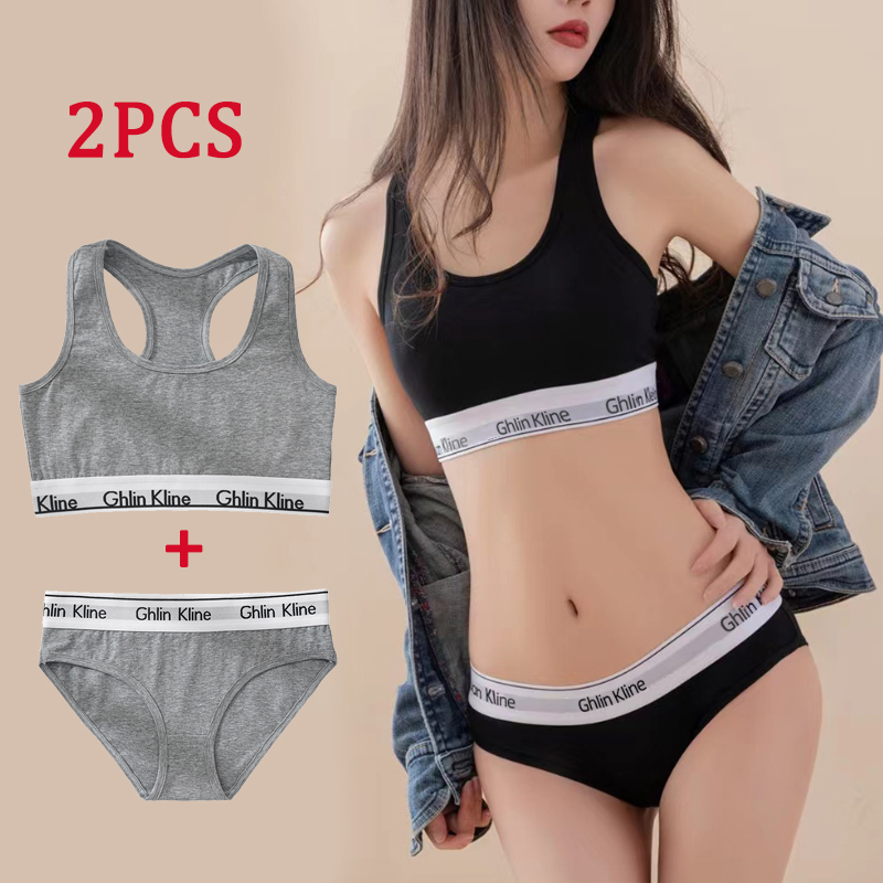 T Shirt Bra Seamless - 2 STKS Ghlin Kline Ondergoed met