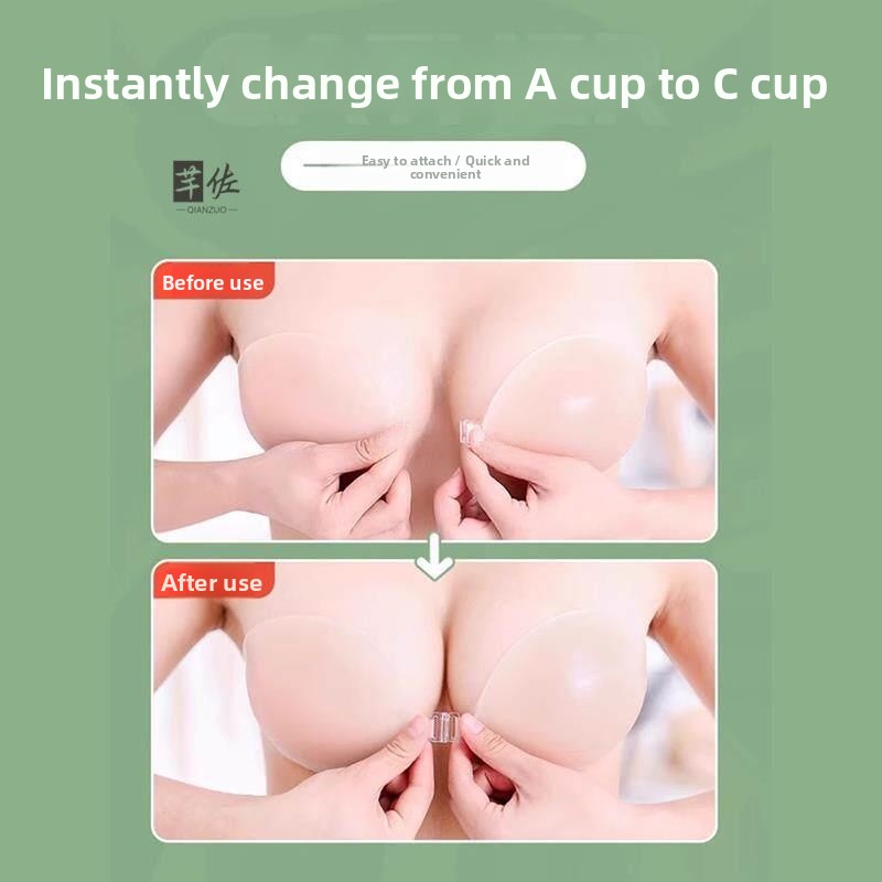 Push Up Bra Silicone - Onzichtbare siliconen bh voor dames, dun