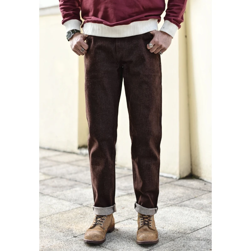 Levis Jeans 501 - Saucezhan Heren Jeans Bruine Jeans Heren