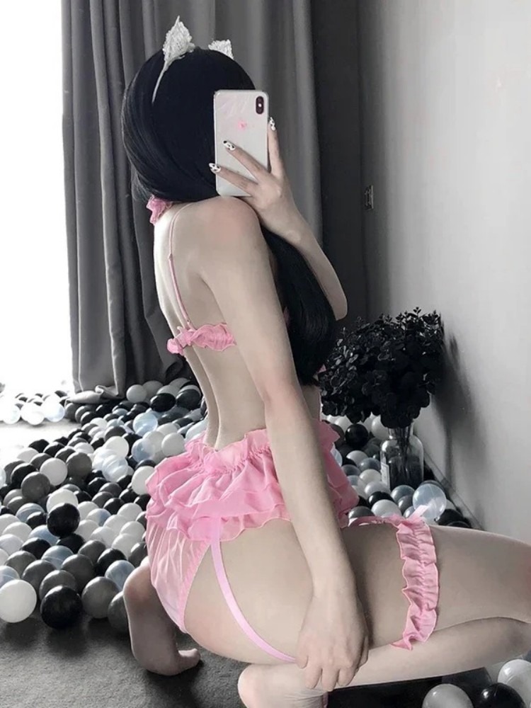Vrouwen sexy erotische lingeri - Lace Bralette Set recensie en prijs