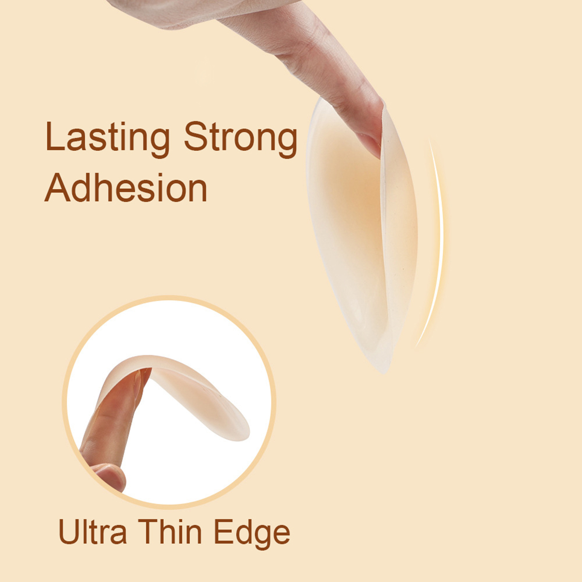 3 paar halvemaanvormige tepelh - Push Up Bra Silicone recensie en prijs