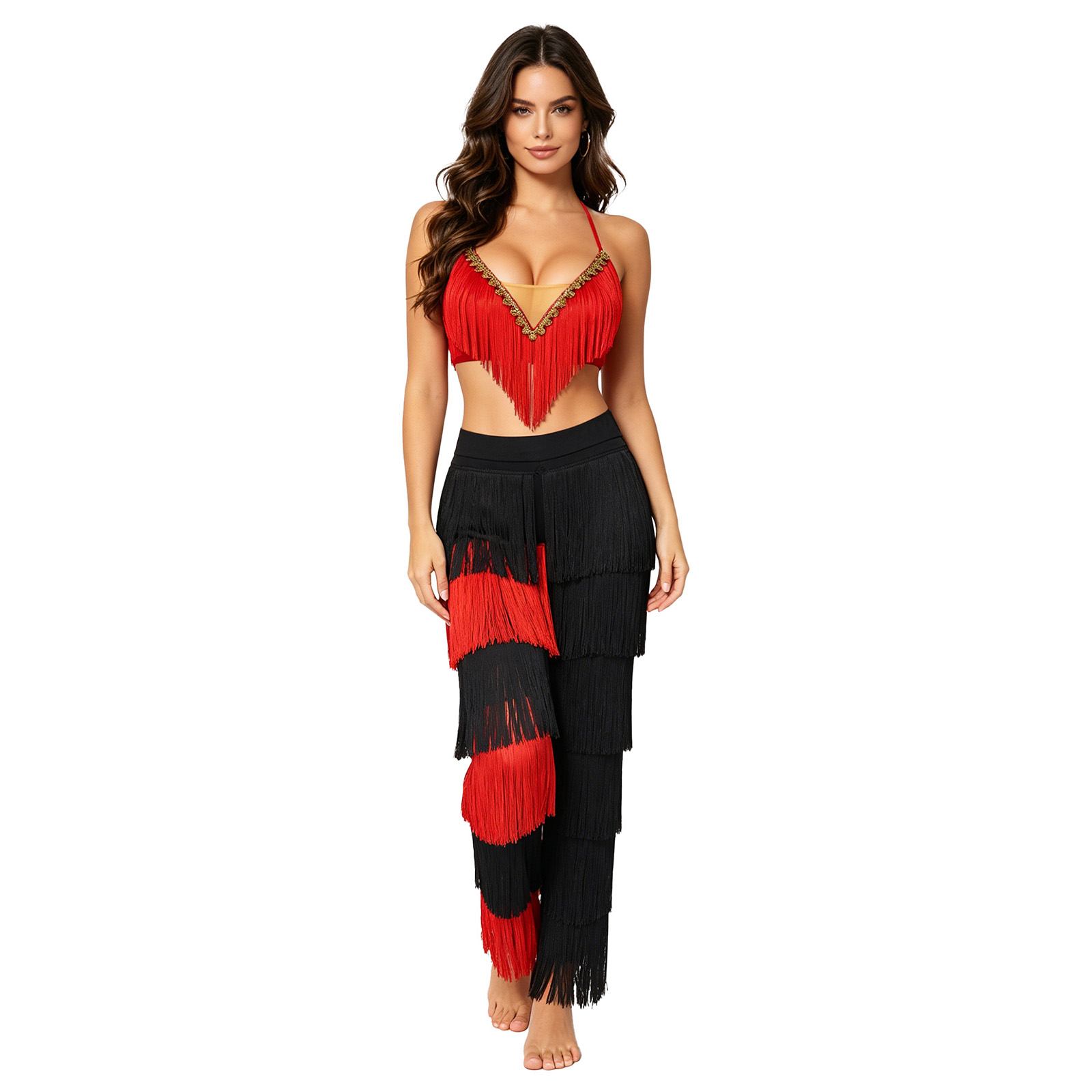 Dames 2-delige Latin Dance-out - Lace Bralette Set recensie en prijs