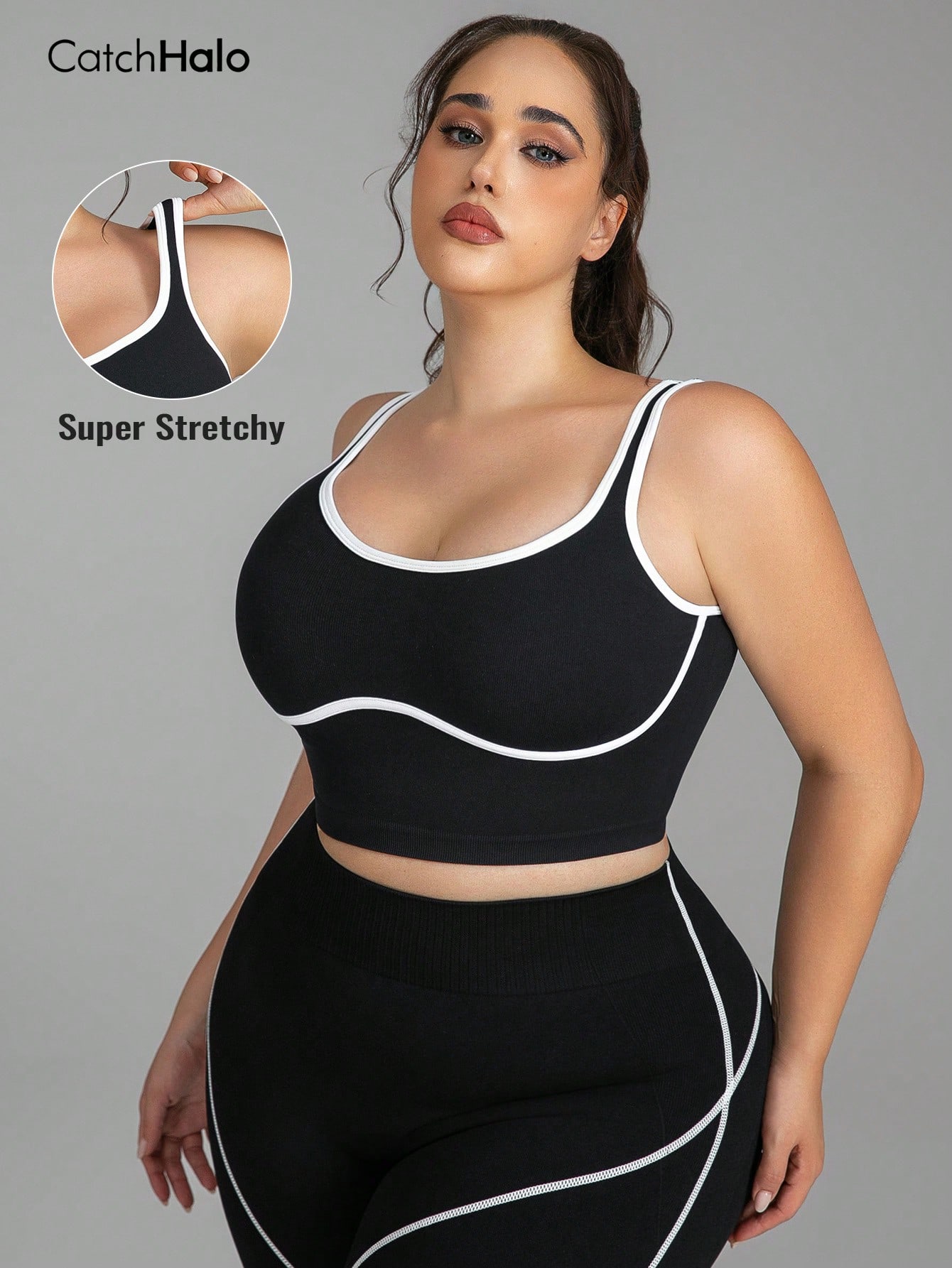 Dames Plus Size Naadloze Brale - Sports Bra Racerback recensie en prijs