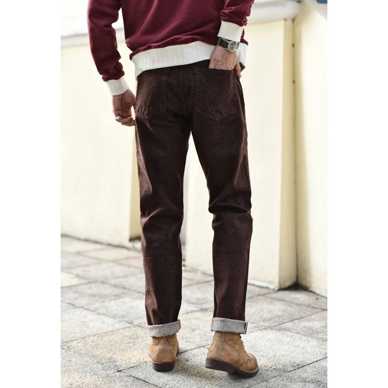 Saucezhan Heren Jeans Bruine J - Levis Jeans 501 recensie en prijs