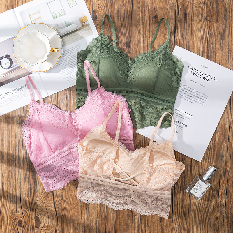 3d Sexy Kanten Lingerie Naadlo - Lace Bralette Set recensie en prijs
