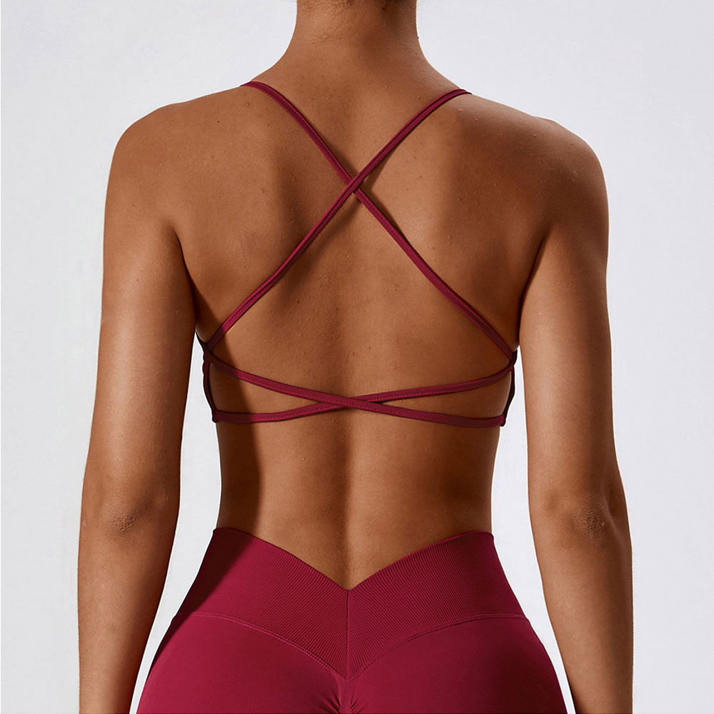 Dames Sportbeha Met Dwarsband  - Sports Bra Racerback recensie en prijs