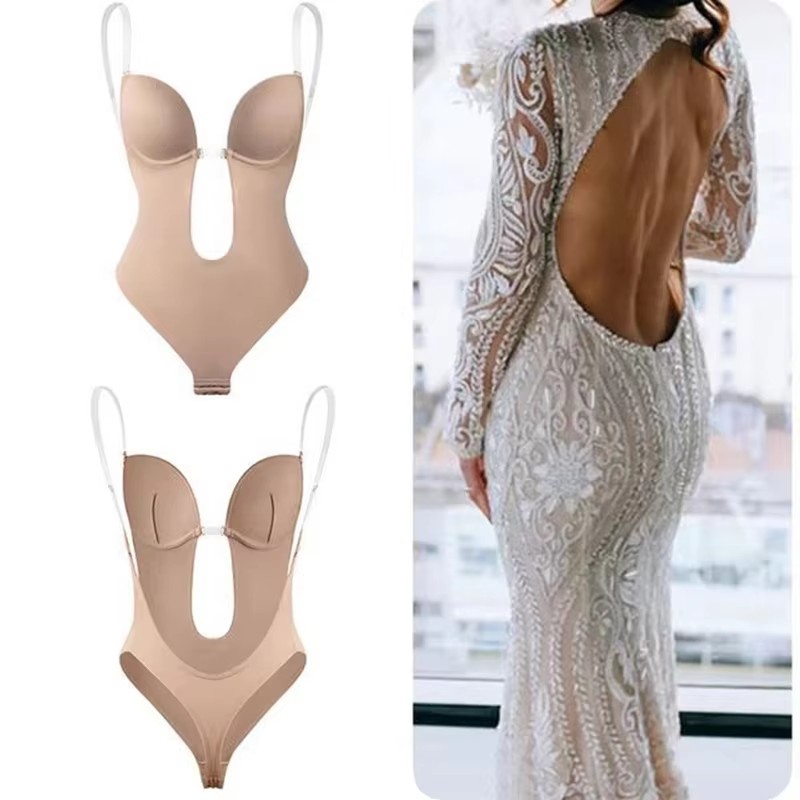 Anti-slip lijmloze body shaper - Plunge Bra Push Up recensie en prijs